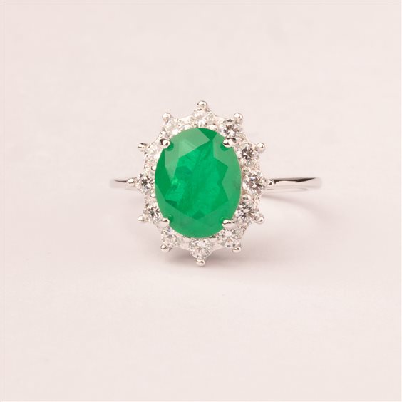 Anello Ultima Edizione Donna in Argento AAO2651-VERDE - AAO2651-VERDE